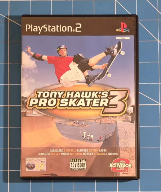 Tony Hawks Pro Skater 3 - Sony PlayStation 2 (PAL) With Manual