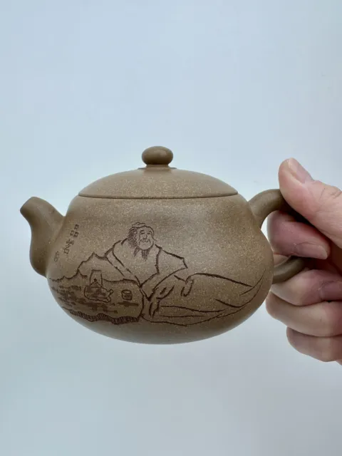 Traditional Handmade Yixing Clay Teapot Zisha Teapot Stamped and Boxed