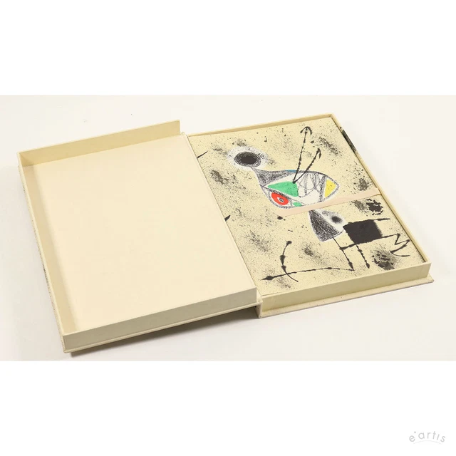 JOAN MIRO ARTIST BOOK COMPLETE 20x LITHOGRAPHY MARVELLAS 1975 VP: €11900* JOAN MIRO ARTIST BOOK COMPLETE 20x LITHOGRAPHY MARVELLAS 1975 VP: €11900*