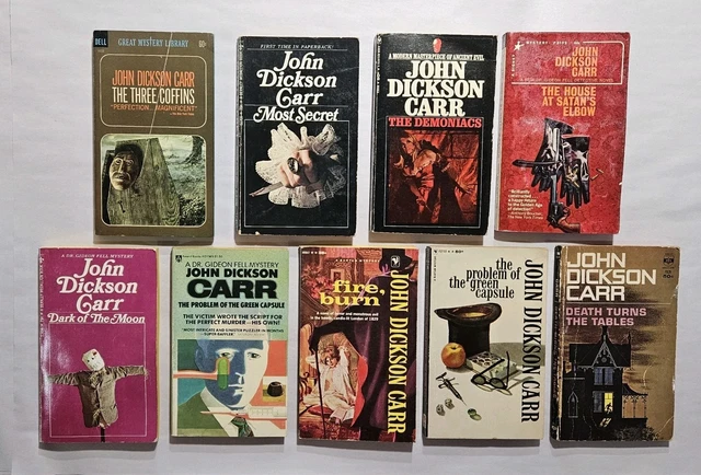 JOHN DICKSON CARR / Fell and Foul Play 1st Edition 1991
