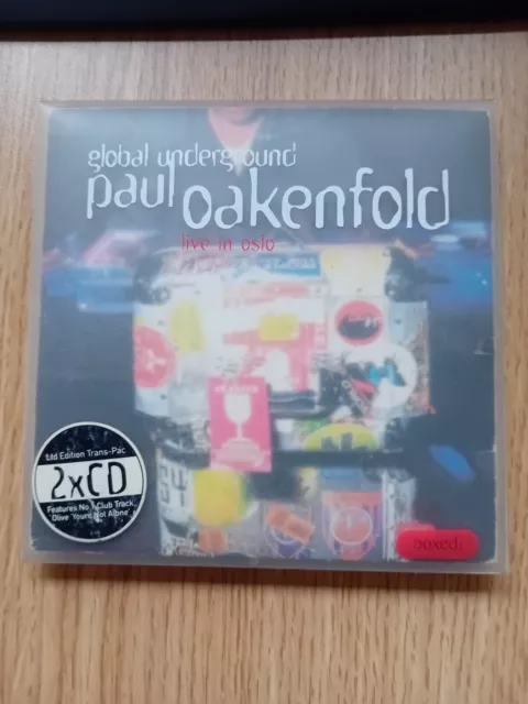 Paul Oakenfold - Global Underground GU04: Oslo 1997 2xCD, Ltd Edition pack