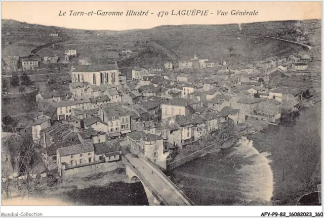 AFYP9-82-0892 - Le Tarn et Garonne illustré - LAGUEPIE - vue générale
