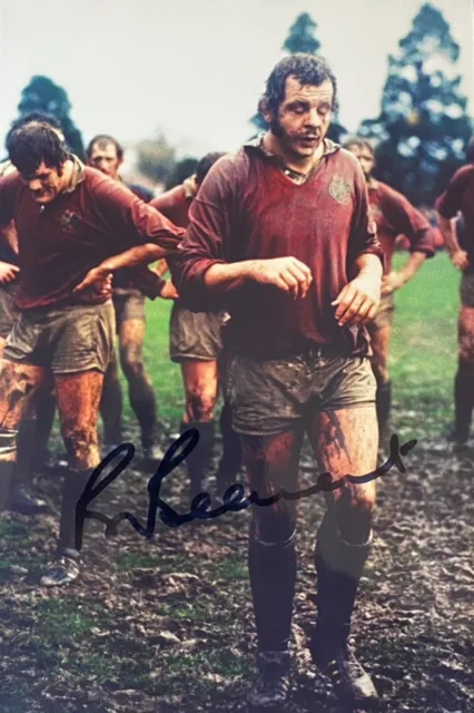 Bill Beaumont British Lions & England Rugby Autographed Signed Photo + COA