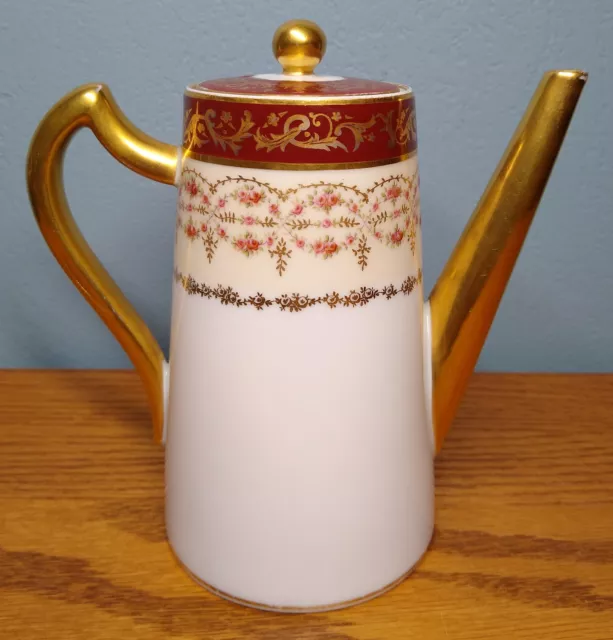 RARE Vtg LDBC Flambeau Limoges France Demitasse Espresso Coffee Pot