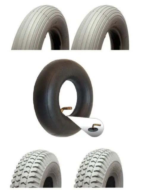 Mobility Scooter Tyre and Tube Set - Tyres 300-4 260/85 For Mobility Scooters