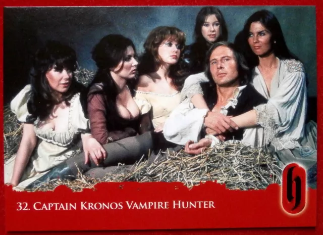 HAMMER HORROR - Series Two - Card #32 - Captain Kronos: Vampire Hunter