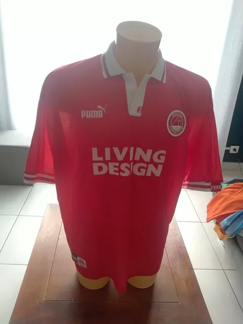 Maillot foot football shirt jersey AFC Aberdeen vintage COLLECTOR Living Design