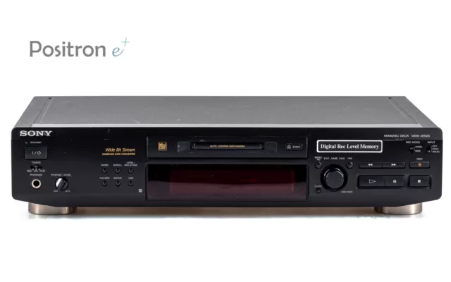 Sony MDS-JE520 MiniDisc Recorder / 2 x Digital IN / gewartet 1 Jahr Garantie [2]