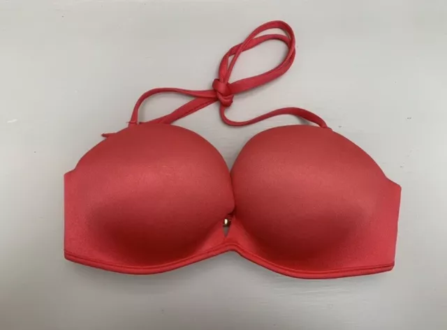 Impresionante conjunto de bikini Victorias Secret Coral Bombshell Ibiza St Tropez XS SOLD OUT 3