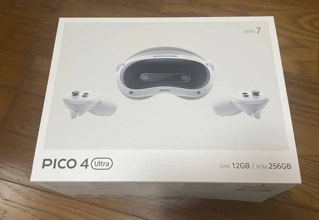 【新品未開封品】PICO 4 Ultra RAM 12GB/ROM256GB Amazon.co.jp: 【PICO公式】PICO 4 Ultra 256GB｜一体型VRヘッド