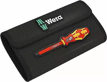 Wera Tools 1000v Electrician VDE Interchangeable Blade Screwdriver Set In Pouch 3