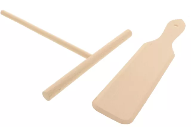 Set Crepeswender und Crepesverteiler LANG Crepes - Set Buche 2-tlg. - ab 4,17 €