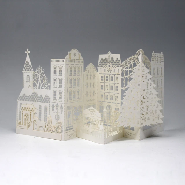 OUT OF PRINT SANRIO 3D Laser Cut White Christmas Greeting Card £13.81 ...