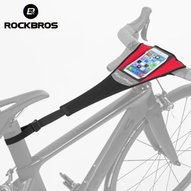 ROCKBROS Bicycle Sweatband Bike Cycling Sweat-proof Training Tape Phone Case Bag