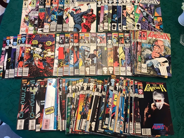 PUNISHER (Vol 1) #1-104 COMPLETE SERIES 104 COMICS SPIDERMAN DAREDEVIL WOLVERINE