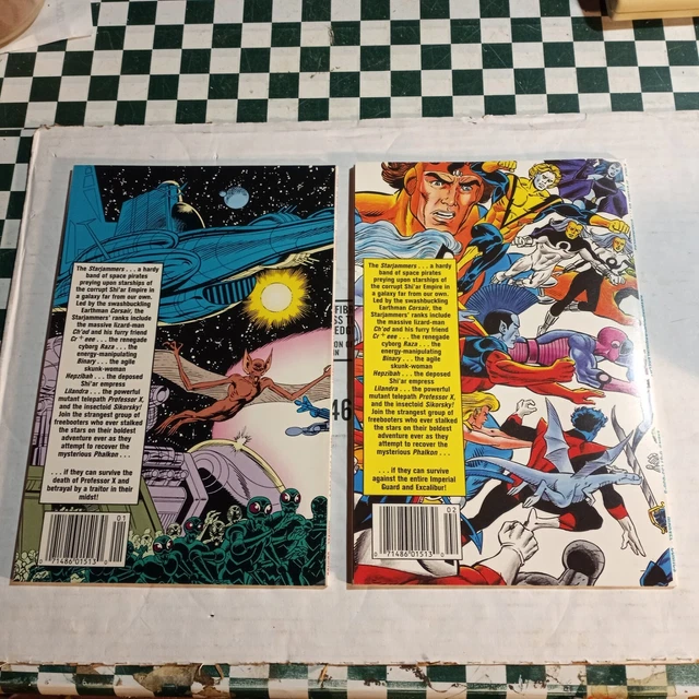 X-Men Spotlight on Starjammers (1990): 1 2 Complete Set ~ GN ~ Nice ~ C22-27M 2