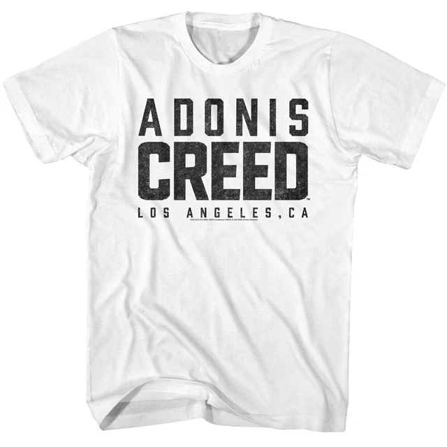 Creed Boxing Movie Adonis CREED Name Logo Los Angeles CA Men's T Shirt