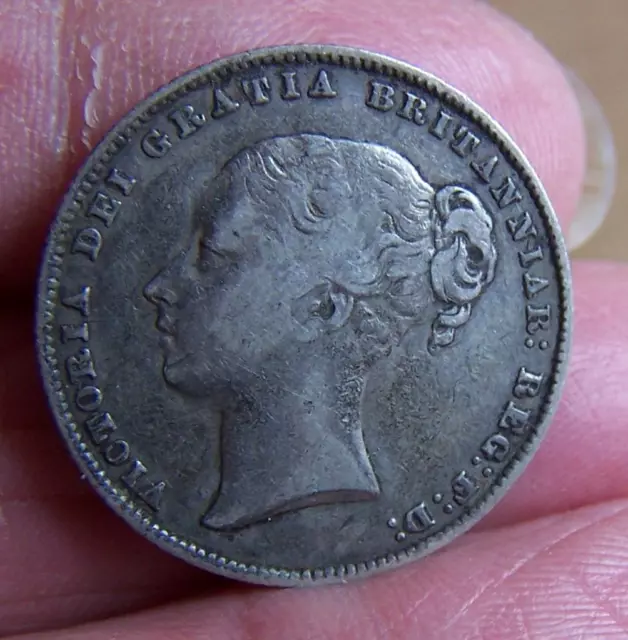 1867 Queen Victoria One Shilling.