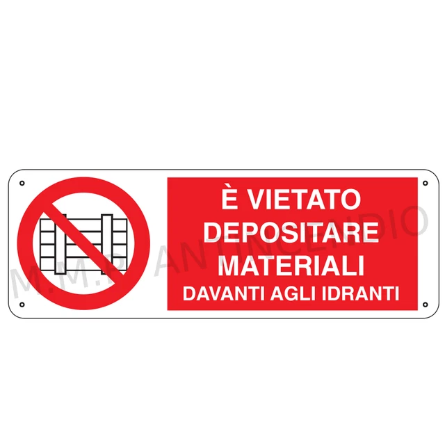 Cartello Vietato Depositare Spazzatura - Segnale Di Avvertimento 300x200 Mm In Alluminio Composito 3 Mm, Resistente Alle Intemperie, Made In Germany