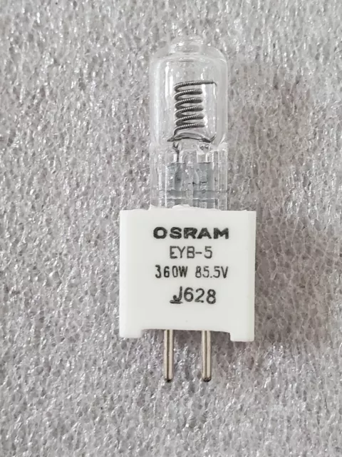 Bombilla de lámpara OSRAM EYB-5 360W, 85,5 V J628 (DE NUEVO DE LOTE ANTIGUO)