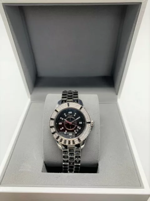 CHRISTIAN DIOR CHRISTAL LADIES 33MM Diamond / Crystal Watch - CD113119M001