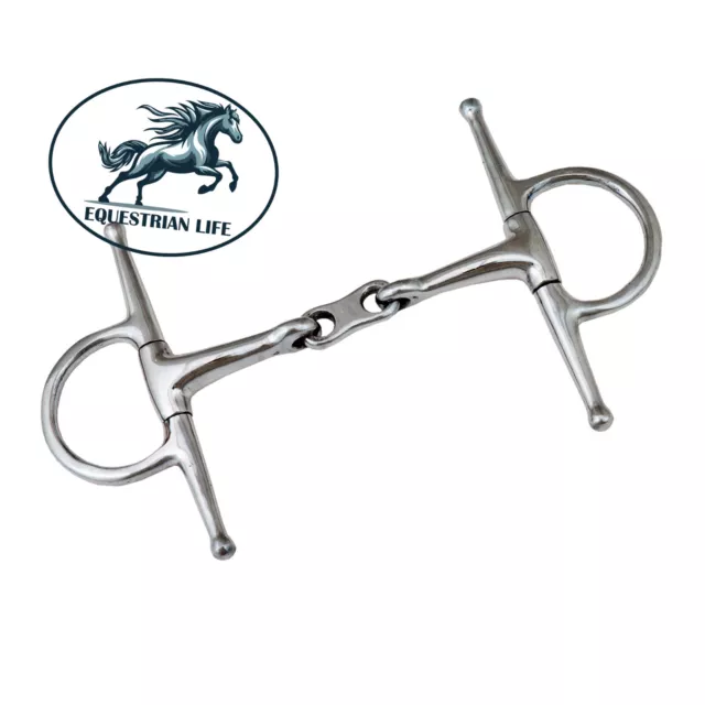 French Link Fulmer Snaffle Horse Bit Equestrian Life Ltd ® Horse Bits