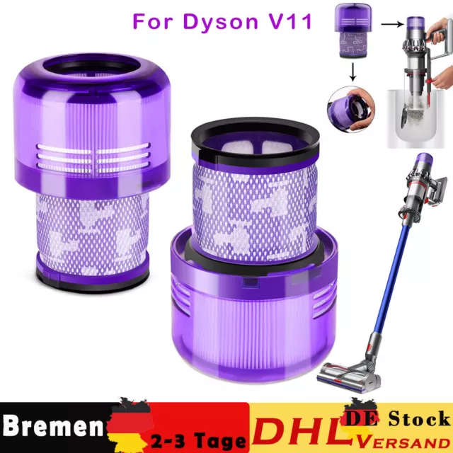 1-3x Filter Für Dyson V11 Absolute Pro Animal Torque Drive Extra AkkuStaubsauger