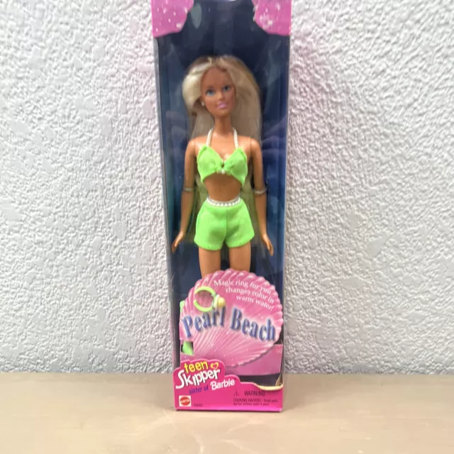 Vintage 1997 Barbie Pearl Beach Teen Skipper Doll #19223/ NEW