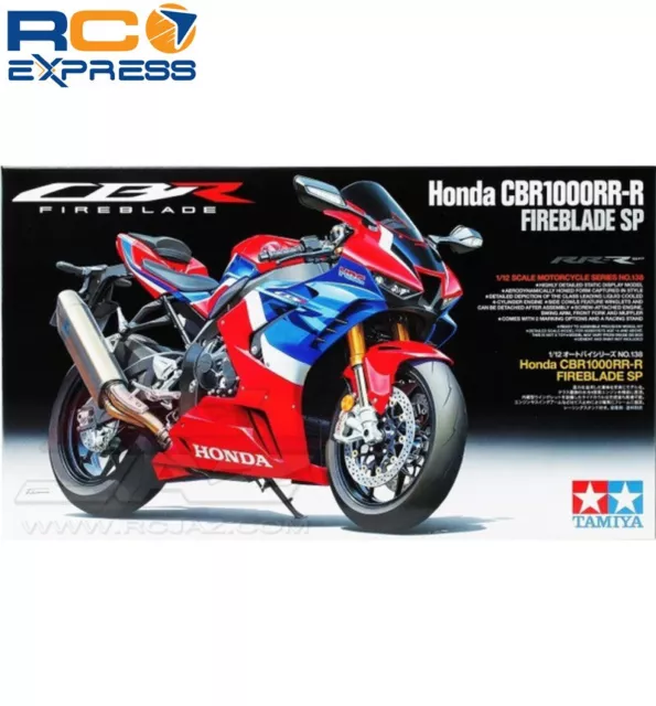 Tamiya 1/12 Scale Honda Cbr1000rr-R Fireblade Sp Plastic Model TAM14138