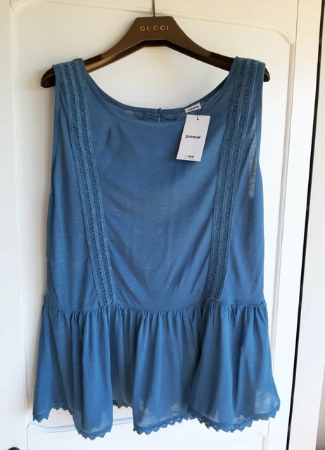 Top Pimkie Blue Petrole Taille 38 NEUF avec étiquette