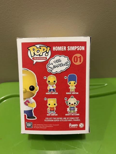 FUNKO POP! VINYL: The Simpsons - Homer Simpson #01 $325.00 - PicClick CA