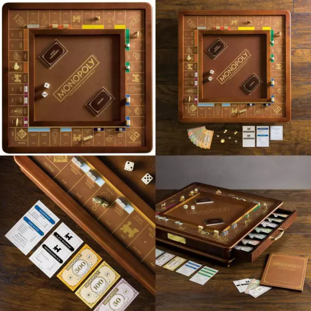 WS Game Company Monopoly Maple Luxury Edition Board Game on Food52