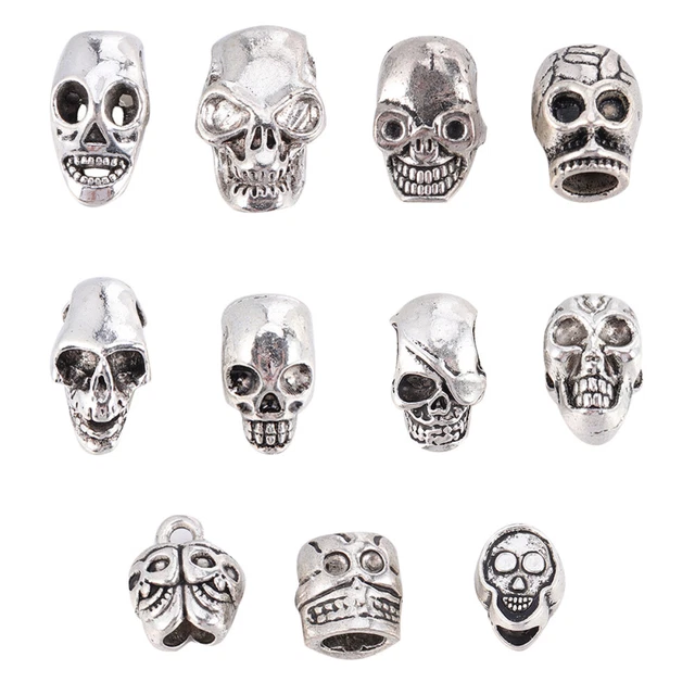 110 Pcs Pendant Accessories Necklace Spider Alloy Pendants Miss Halloween