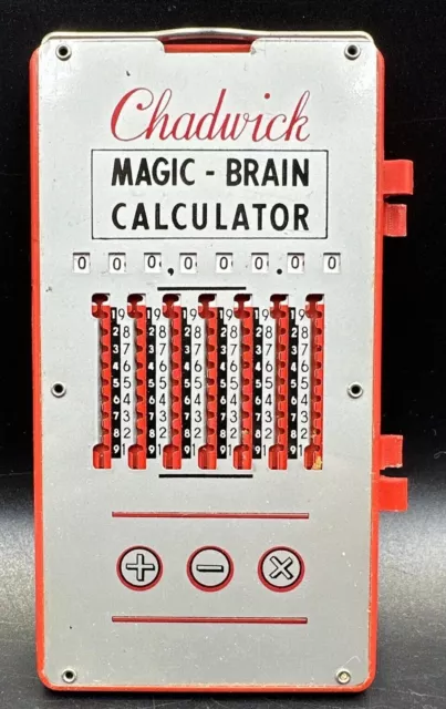 Magic Brain Calculator Tool No Stylus Chadwick Vintage Japan