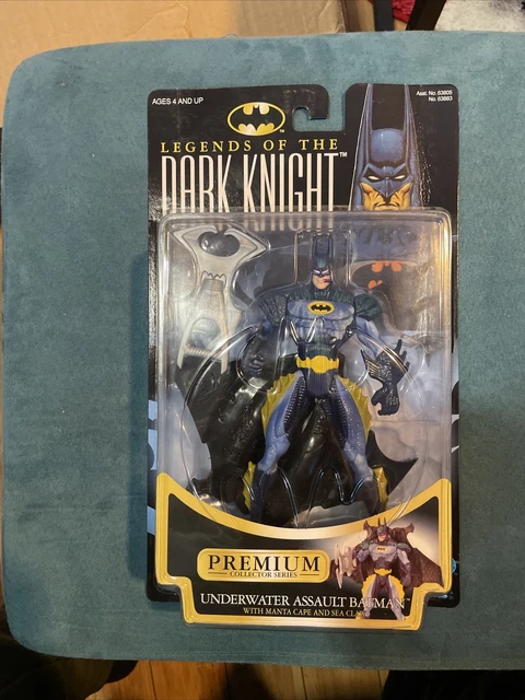 Legends of the Dark Knight Underwater Assault Batman Figure 1997 Kenner MOC NEW