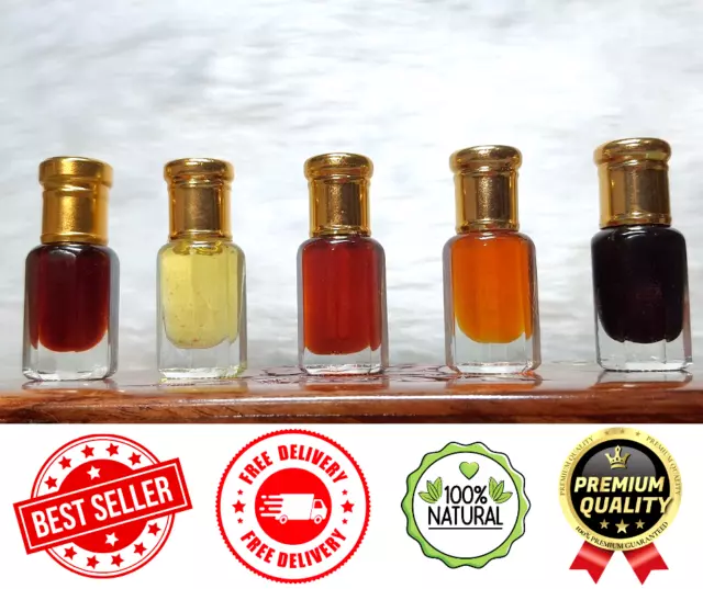 Parfum pur non coupé Attar Ittar Etr Roll On - Huiles parfumées pour le...