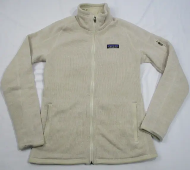 Patagonia Better Sweater Fleece Jacket Beige Women's XS Full Zip 25543