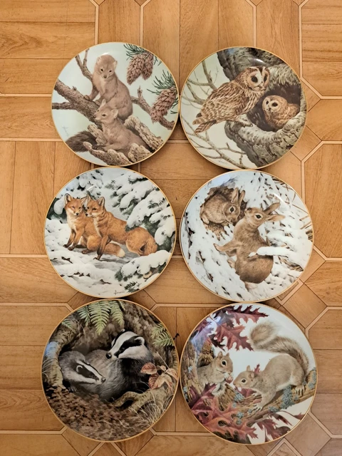 Lot 6 Assiettes à Pizza L'Hirondelle Porcelaine Diamètre 19 Cm - Occasion