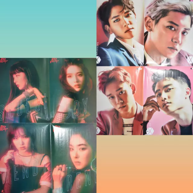 Red Velvet / Exo Kpop Poster