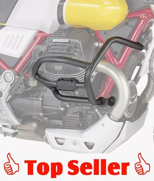 GIVI TN8203 spezifischer Sturzbügel schwarz für Moto Guzzi V85 TT (19-23)