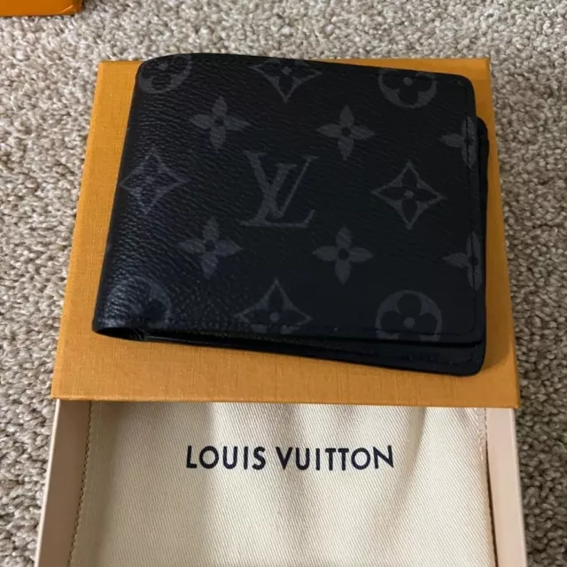 Louis Vuitton Coin Card Holder Monogram Taigarama Red 2424301