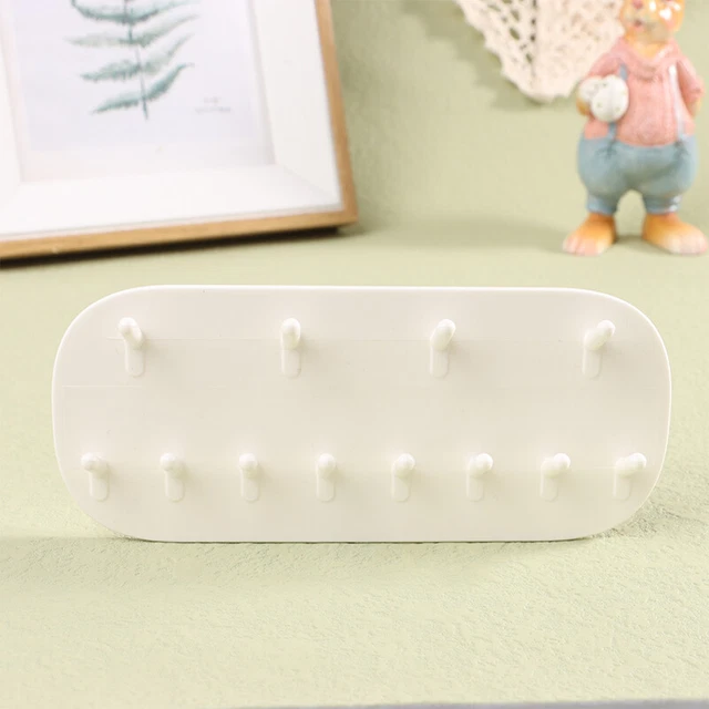 Appendiabiti da parete in pasta adesiva stoccaggio gioielli display gioielli ganci supporto stoccaggio_