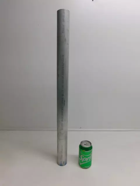 NEW Aluminum Round Bar Stock 2" diameter x 27 1/4" long, 6061-T6511 NEW