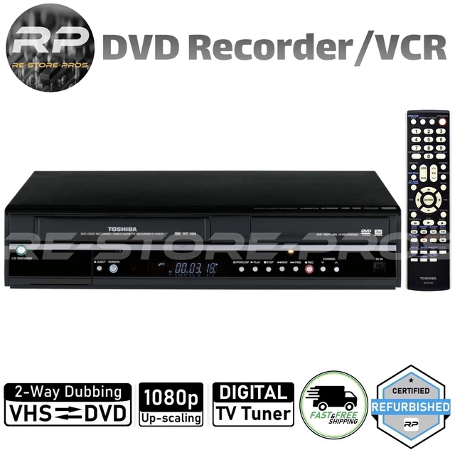 PANASONIC DMREZ37V DVD VCR Combo Player VHS to DVD Recorder w/ Digital