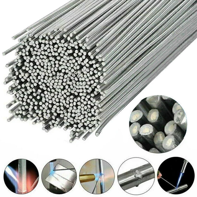 100PCS 50CM ALUMINUM Solution Welding FluxCored Rods Wire Brazing Rod