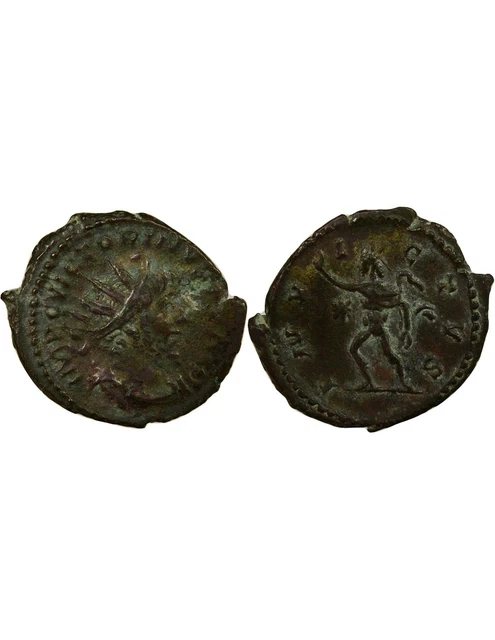 Monnaie Ancienne Romaine - Antoninien - Empereur Victorin (269-271 Ap. J.-C.) - Cuivre