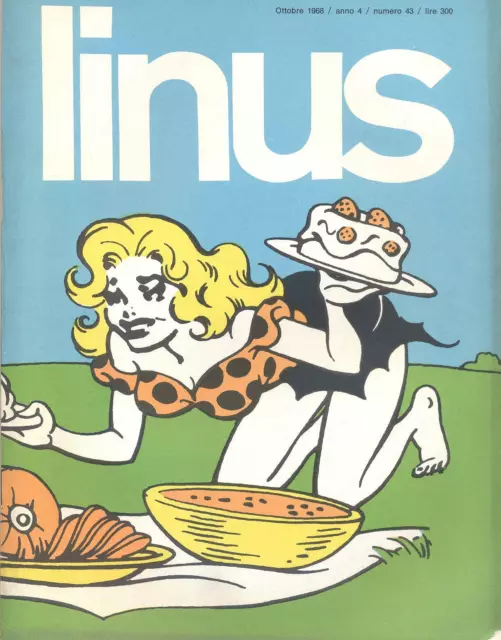 Linus N.43 Ottobre 1968 No ristampa