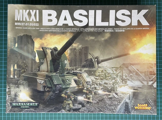 Warhammer 40k : Imperial Guard Basilisk : BNIB OOP : Astra Militarum Warhammer 40k : Imperial Guard Basilisk : BNIB OOP : Astra Militarum