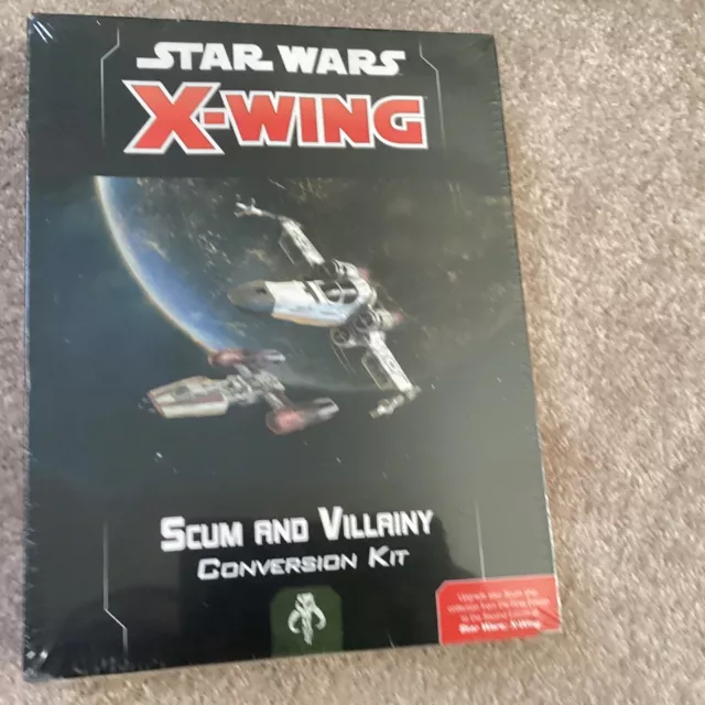Scum and Villainy Conversion Kit Star Wars X-Wing 2nd Edition Brand New FFGSWZ08