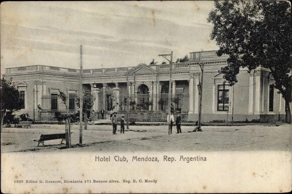 Ak Mendoza Argentinien, Hotel Club - 2830840
